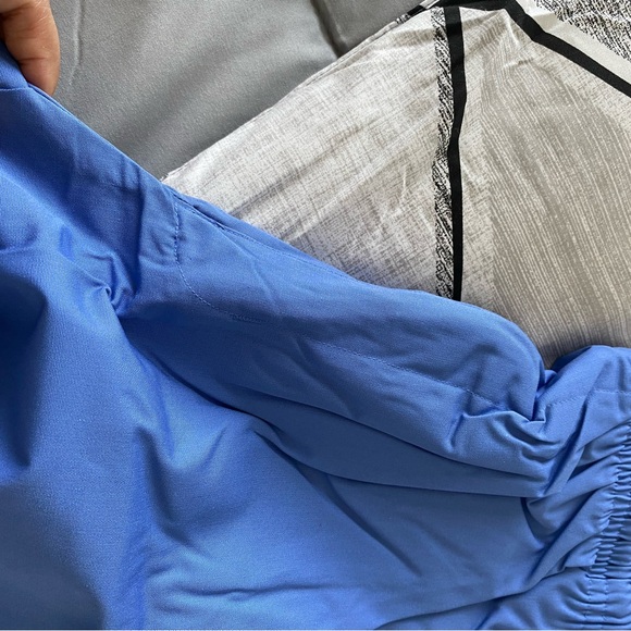 ALL HEART BASICS SCRUB PANTS 2 POCKETS ON FRONT- ROYAL BLUE - Picture 6 of 8